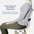 thumbnail image 2 of Almohada lumbar C CUSHION LAB Almohada lumbar extra densa negra, 2 of 8