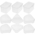 thumbnail image 4 of 9pcs Transparent Makeup Sponge Box Portable Cosmetic Egg Holder Versatile Plastic Box for Powder Puff, 4 of 8