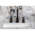 thumbnail image 3 of Kingston Brass FSC8935KPS Verona Widespread Bathroom Faucet with Brass Pop-Up in Oil Rubbed Bronze, 3 of 8
