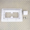 thumbnail image 1 of FUTUREORYY 7Pcs Solar Panel Holders Abs Plastic Rectangular Shape for Rv and Yacht, 1 of 7