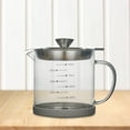 thumbnail image 1 of Botella de aceite grande perfecl vidrio de borosilicato Dispensador de aceite y vinagre 1000ML, 1 of 8