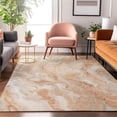 thumbnail image 7 of Addison Rugs Mayfield Premium Machine Washable Transitional Abstract Salmon Rectangle Rug, 10' X 14' Machine Washable Transitional Abstract Salmon Oversized Sherpa Throw Blanket, 7 of 7
