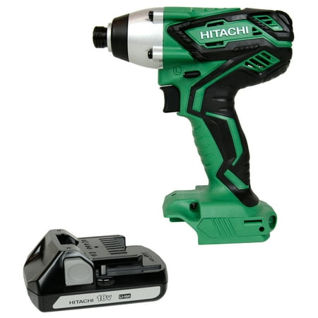 Hitachi Power Tools WH18DGL 18V Lithium-Ion Brushless Cordless Impact Driver & One BSL1815S 18V Lithium-Ion (Best Brushless Power Tools)