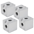 thumbnail image 2 of Aluminum  Fastener, Stable Compact 4Pcs Zinc Alloy Right Angle Aluminum  Fitting Connector  For Replacement For 2020/3030/4040 Aluminum  European Standard 30 2-Way, 2 of 8