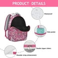thumbnail image 4 of Mantra Boho Designer Backpack&nbsp;- Trendy & Spacious School Backpack for High School & University, Waterproof Backpack, Perfect Gift for Students, 4 of 6