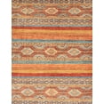 thumbnail image 1 of Ahgly Company Machine Washable Indoor Rectangle Abstract Papaya Orange Area Rugs, 5' x 7', 1 of 7
