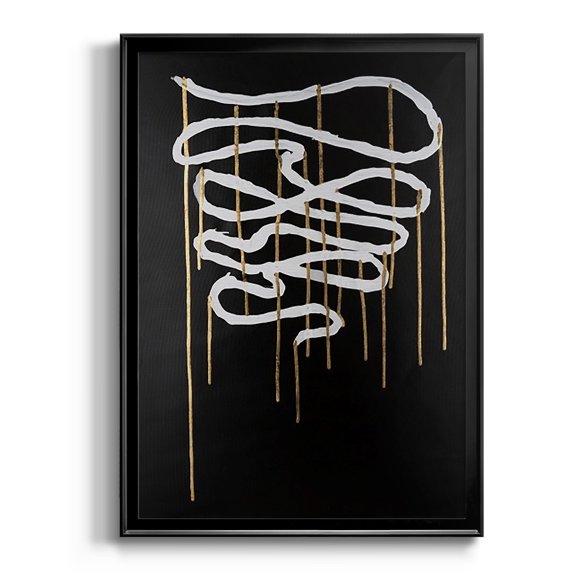Weeping Ribbon II Premium Framed Print, in Gold, Black, or Silver - Ready to Hang