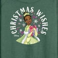 thumbnail image 3 of Disney - Christmas Wishes Tiana - Women's Lightweight French Terry Long Sleeve Shirt, 3 of 5