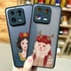 thumbnail image 2 of Funda mate para Xiaomi 13 12 12S 12T 11 11T 10 10T 9 8 6X 5X PRO LITE 5G Funda Capa Shell d-princesa de Disney maquillaje de Navidad, 2 of 5