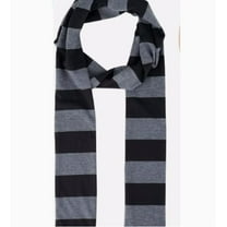 FRCOLOR Cotton Striped Scarf For Women Punk Harajuku Scarf All-Season Wearable Scarf Comfortable Winter Warmth Scarf Fashion Scarf