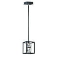 thumbnail image 1 of ET2 Lighting E23301-20BK Zephyr Suspension à 1 Lumière DEL - Noir, 1 of 2
