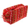 thumbnail image 5 of KAKOWELY Bolsa de maquillaje, bolsa de cosméticos, bolsa de lápices de punto, bolsa de maquillaje de Año Nuevo, bolsa de artículos de tocador portátil, 5 of 5