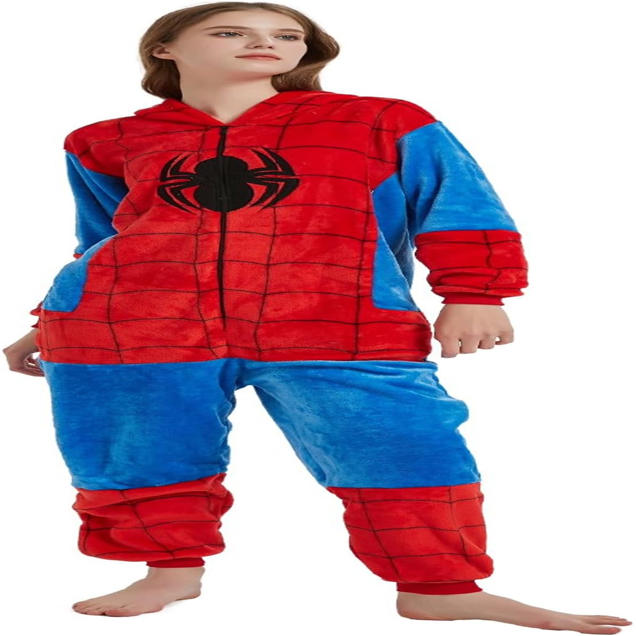 Unisex Children Pajamas Halloween Christmas Kids Onesie Cosplay Cartoon Pjs Teens Party Jumpsuits