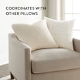 thumbnail image 5 of Noble Linens Decor Throw Pillow in Seed Stitch Knit Fabric, 5 of 8