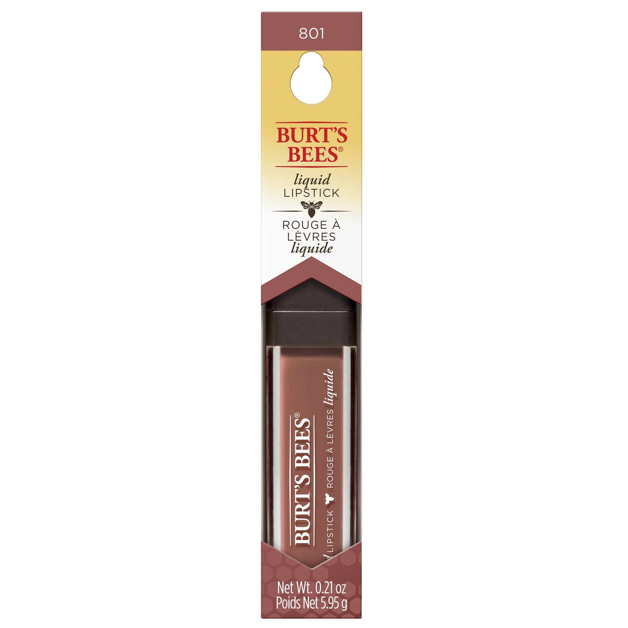 Burt's Bees 100% Natural Moisturizing Liquid Lipstick, Sandy Seas - 1 Tube