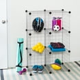 thumbnail image 5 of Honey Can Do 6-Pack Modular Mesh Storage Cube, Silver, 5 of 5
