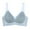 Blue, variant on Womens Comfort Ice Silk Bras Seamless Wireless Push Up Supportive Bralettes No Underwire Smoothing Full Coverage Everyday Bra