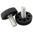 thumbnail image 3 of Adjustable height foot, plastic base, 10 Pack Screw in, 3 of 9