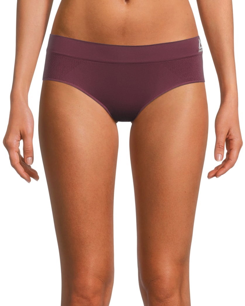 Reebok Women's Underwear - Seamless Hipster Briefs 5 Pack, Size