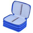 thumbnail image 4 of Estuche cuadrado azul cuatro capas estuche color liso 72 agujeros Ormromra CJWUS-2675, 4 of 8