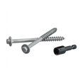thumbnail image 2 of FastenMaster LedgerLok No. 14 X 5 in. L Hex Epoxy Wood Screws 12, 2 of 3