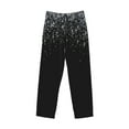 thumbnail image 4 of Junzan Men'S Pajama Pants Silver Glitter1 Sleepwear Pants Pj Bottoms Drawstring And Pockets, 4 of 9