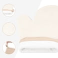 thumbnail image 6 of Unique Bargains 2pcs Soft Silicone and Cotton Heat-Resistant Oven Mitts Beige 11.2" x 7.7", 6 of 7