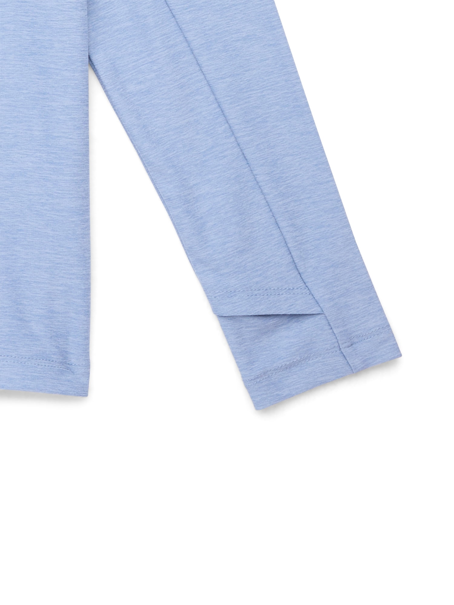 Athletic Works Boys Active Long Sleeve Buttercore Top, Sizes 4-18