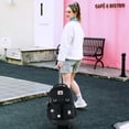 thumbnail image 6 of Rolling Backpack 3PC for Man Women 21 Inch Roller Wheels Bookbag Wheeled Suitcase Backpacks with Lunch Bag for Teen - Purple, 6 of 7