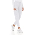 thumbnail image 2 of MediChic Medical Nursing Ribbed Scrub Joggers for Women - Stretch Jogger Scrub Knit Waist Bottoms with 6 Pockets, Easy Care, 2 of 5