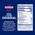 thumbnail image 3 of Swanson Original White Chunk Fully Cooked Chicken, Ready to Eat, Simple on-the-Go Meals, 2.6 oz Pouch, 3 of 12