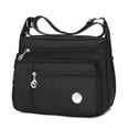 thumbnail image 7 of MUSOIE Multi-Pocket Shoulder Handbag Water-Resistant Nylon Crossbody Bag Large Purses Messenger Bag, 7 of 7