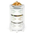 thumbnail image 2 of Taolixe Rotating Trolley, Kitchen Trolley, Rotating Kitchen Storage Shelves, Kitchen Vegetable Storage Organizer, Fruit Basket Floor Stand Shelf Fruit Tower, 3/4Tiers_Clearance_Storage Rack, 2 of 7