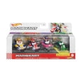 thumbnail image 2 of Vehículo de Juguete Hot Wheels Mario Kart Paquete de 4 con Luigui exclusivo, 2 of 4