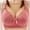 Red, variant on DJskiyers Plus Size Bra for Women Ultra-Soft Push Up Bras Wirefree Full Coverage Bralette High Support Bra Comfort Daily Bras Printed Lift Up Bra