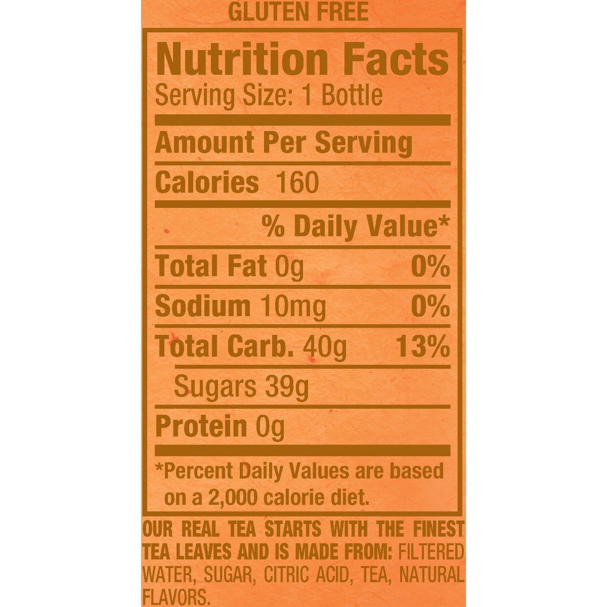 Snapple® Peach Tea 11.5 fl oz - Keurig Dr Pepper Product Facts