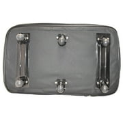 40 Rolling Duffel Bag Expandable Multi Tier Check in Travel Bags Large Collapsible Wheeled Soft Luggage Duffle Black
