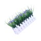 thumbnail image 3 of Valla en maceta flor artificial tela de simulación flor hogar boda decoración floral falsa, blanco y morado Vogacara HA7817-04B, 3 of 5