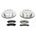 thumbnail image 3 of PowerStop Rear Z23 Evolution Sport Carbon-Fiber Ceramic Brake Pad and Drilled & Slotted Rotor Kit Fits: CHEVROLET GMC Select Models K2039, 3 of 10