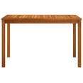 thumbnail image 3 of Mesa de comedor exterior VidaXL de madera maciza de acacia 110x55x67 cm, 3 of 8
