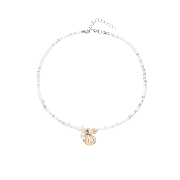Estilo Playa Collar Primavera Verano Moda Collar Accesorios para Mujer Chica para Regalo (Con Cadena de Extensión)