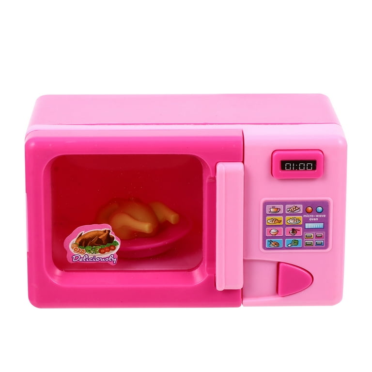 1/12 DollHouse Miniature Microwave oven Home Kitchen Model Accessory Kids  T~L6