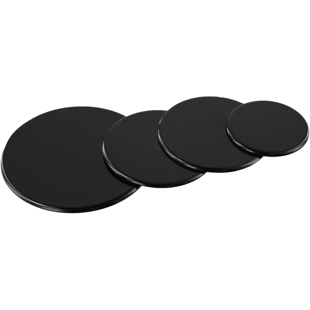 Pack of 4 Gas Range Burners Crown Flame Caps Stove Flame Distributor Fire Cover Metal Texture Suitable for Kitchen Stove