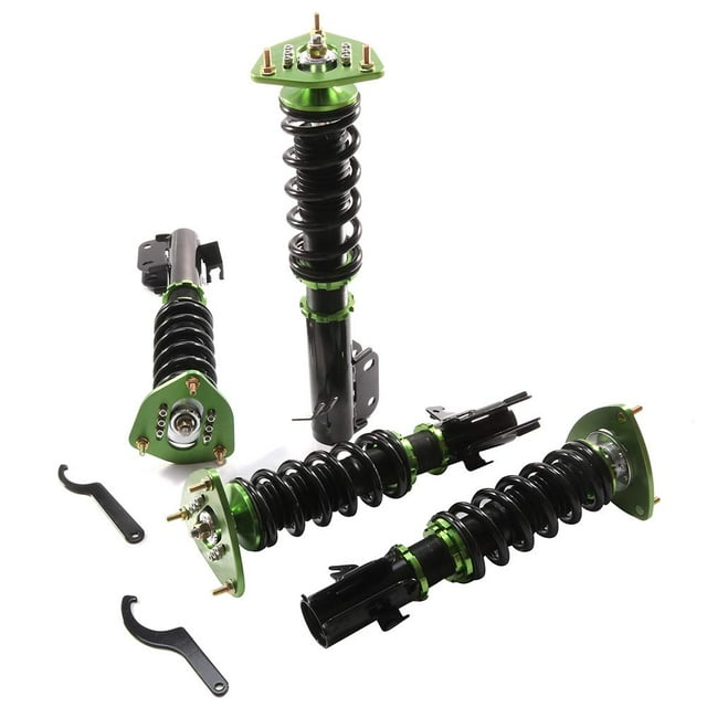 SCITOO Coilover Suspensions Shock Struts Kits Assembly Full Set Shocks Struts Kits fit for Saab 9-2 X 2005/for Subaru fitester 2003-2008/for Subaru Impreza 2002-2007
