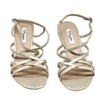 thumbnail image 6 of Nina Womens Neptune Leather Open Toe Strappy Sandals, 6 of 7