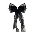 thumbnail image 5 of CoudarTitie Curtain Holdback Curtain Tieback Accessories,Decorative Drapery Tieback Lace Bow Black, 5 of 9