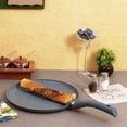 thumbnail image 1 of Wonderchef Granite Forged Non-Stick and PFOA-Free Aluminum Indian Cooking Dosa Tawa Crepe Pan, 24cm Pan, Gray, 1 of 5