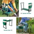thumbnail image 4 of YN Garden Kneeler and Seat - Heavy Duty Folding Stool with Thick Pad, Tool Pouch, 330 lbs Capacity - Knee & Back Support, Perfect for Seniors, Women, Men, 4 of 9