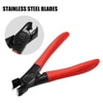 thumbnail image 3 of Cortaúñas profesional Unique Bargains para uñas gruesas 1 pieza rojo acero inoxidable, 3 of 7