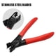 thumbnail image 3 of Cortaúñas profesional Unique Bargains para uñas gruesas 1 pieza rojo acero inoxidable, 3 of 7